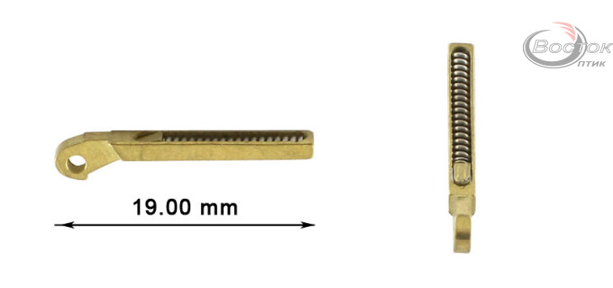 Флекса амортизатор для заушников №2 золото (уп.18 шт)