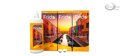 Розчин для контактних лінз Solente Frida 360 ml + контейнер