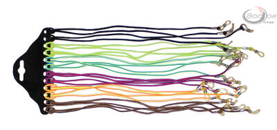 Шнурки для очков резинка цветные №1 (уп.12шт.)