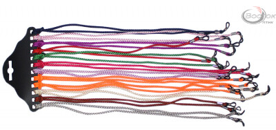 Шнурки для очков дорогие цветные №2 (уп.12 шт.)