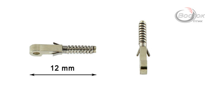Флекса амортизатор для завушникiв №5 срібло (уп.18 шт)